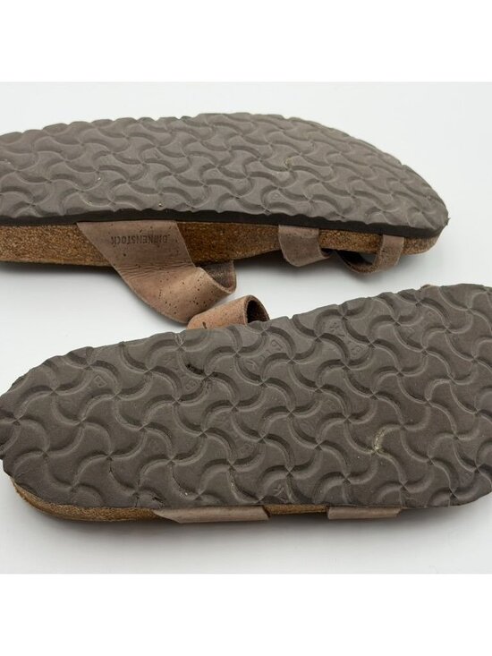 BIRKENSTOCK Mayari Sandals Womens Mens‎ 41 Brown Leather Buckle Comfort Footbed